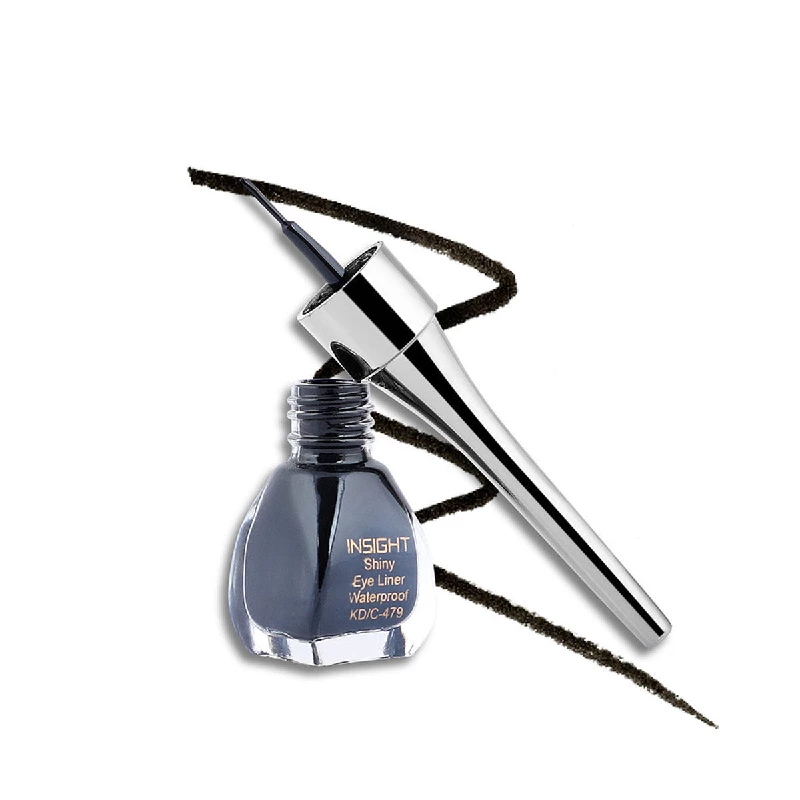 Insight Cosmetics Shiny Waterproof Eyeliner, Black-2.webp